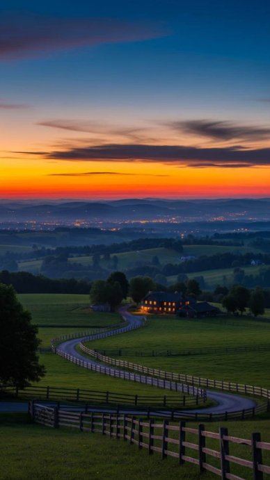 Sunset Landscape Template | PosterMyWall