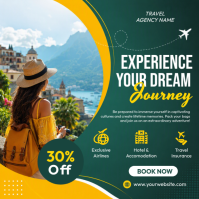Grøn Travel Promotion Post Instagram Template