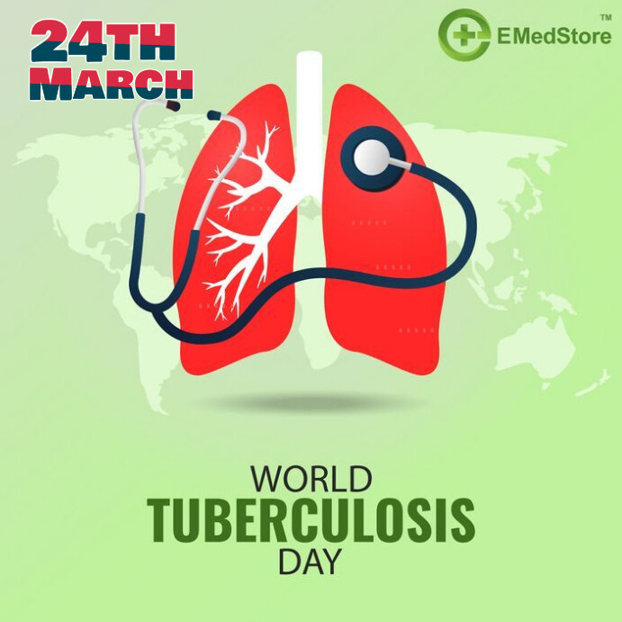 Copy of Green Modern & Minimal World Tuberculosis Day Instagram Post ...