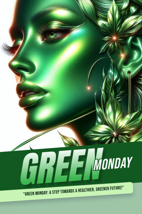Green Monday Template | PosterMyWall
