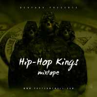 Green Music CD Cover template