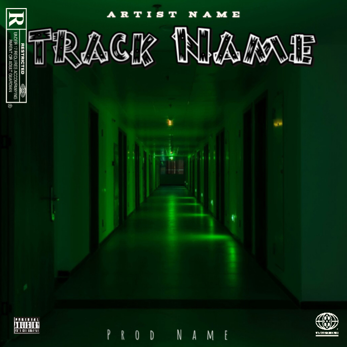 Green Album Cover Album Covers Template | PosterMyWall