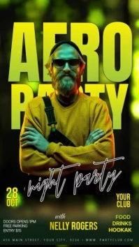 Green Party Design template