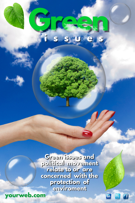 Green Poster Template | PosterMyWall