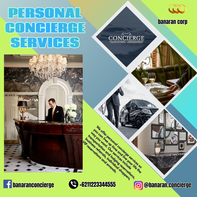 Illustration of High-Rise Condominiums With Personal Concierge Services