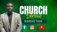 Verde Church Service YouTube Thumbnail Template