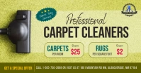 Green Professional Cleaners Ad Facebook Image template