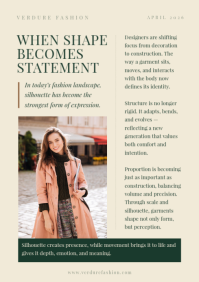 Grün Fashion Magazine A4 Template - Page 2