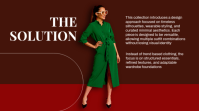 Green Fashion Sales Pitch Presentatie Template - Page 3
