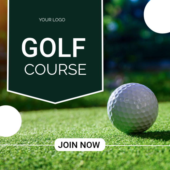 Golf Course Promotion Template | PosterMyWall