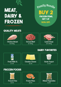 Grün Grocery Store Weekly Savings A4 Template - Page 3