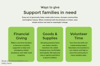 Green Professional Housing Support Campaign Poster Плакат template - Page 4