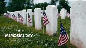 Green Professional Memorial Day Digital Display Video งานแสดงผลงานแบบดิจิทัล (16:9) template
