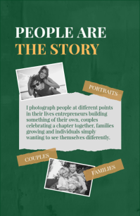 Vert Photography Portfolio Tabloid Template - Page 2