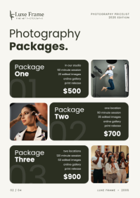 Hijau Photography Price List A4 Template - Page 2