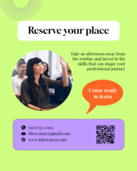 Green Time Management Seminar Instagram Portrait Template - Page 4