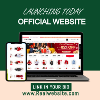 Website Launch Instagram Ad Template | PosterMyWall