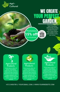 Green Professional World Environment Day  Tabloid template