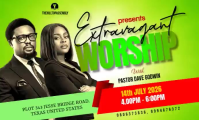Green Professional Worship Event US Legal Video Umthetho we-US template