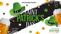 Green Saint Patrick's Day Digital Display Pub Ad Image Digitalanzeige (16:9) template