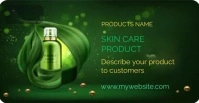 Green Skin Care Facebook Ad template