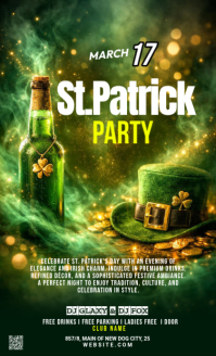 Green St. Patrick's Day Us Legal template