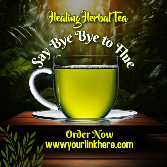 Herbal Tea Promotion Template | PosterMyWall