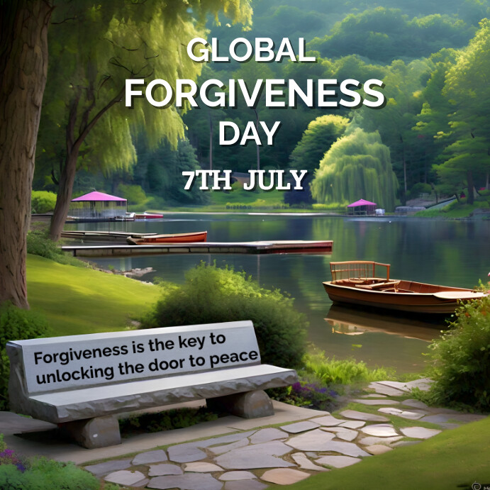 Green Typography Global Forgiveness Day Inst Template PosterMyWall green-typography-global-forgiveness-day-inst-template-postermywall