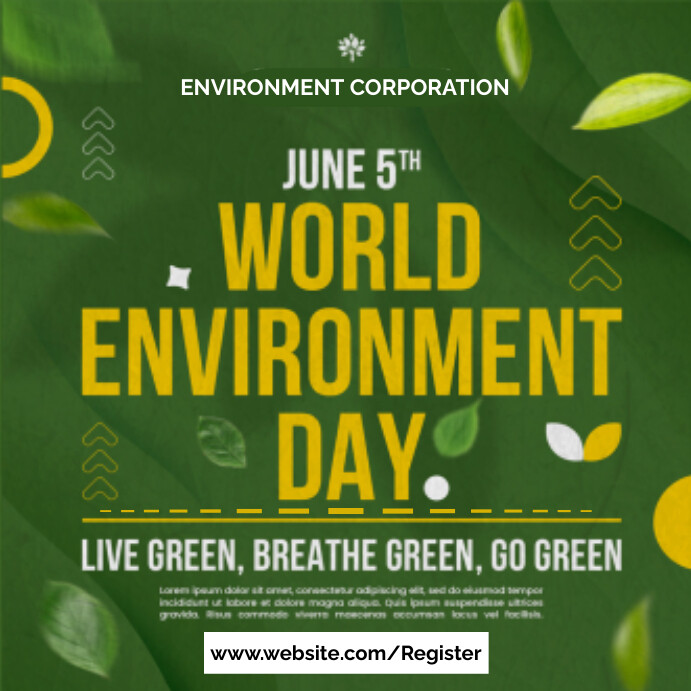 Green Typography Green Instagram Post Template | PosterMyWall