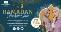 Green Women's Ramadan Sale Facebook Post Temp template