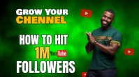Green  Youtube Youtube Thumbnail template