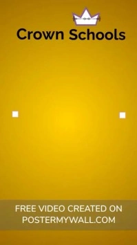 Greeting card Digitalt display (9:16) template