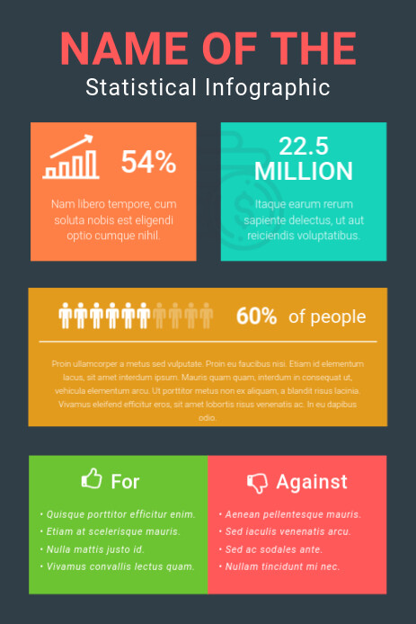 Grey Blog Pinterest Infographic Template | PosterMyWall