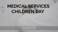 Grey  Emergency Medical Services For Children Digital Display (16:9) template