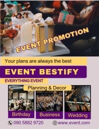 Grey Event Promotion Flyer (us Letter) template