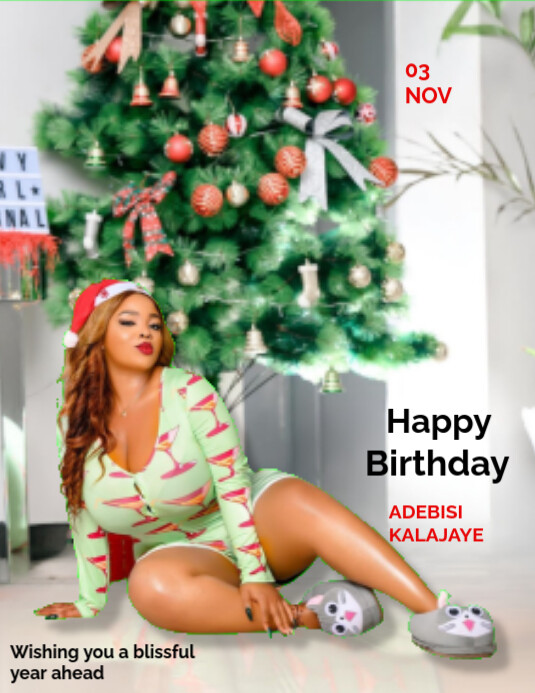 Grey Floral Happy Birthday Templates Flyer (us Letter) PosterMyWall