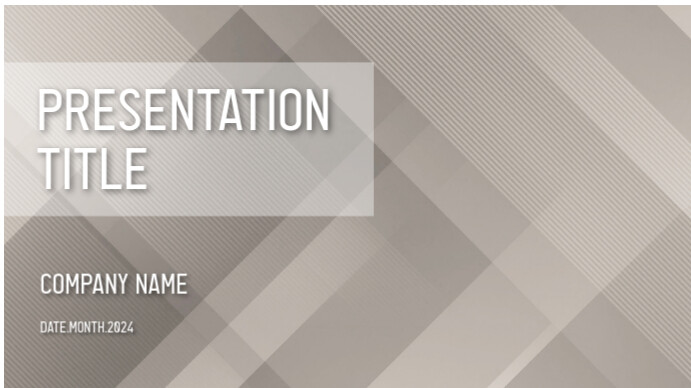 Copy of Grey Geometric Presentation Template (16:9) | PosterMyWall