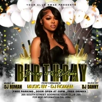 Grey Joyful Birthday 18 Years Video Instagram Iphosti le-Instagram template