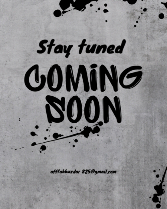 Grey Joyful Coming Soon Announcement  Instagram Portrait template