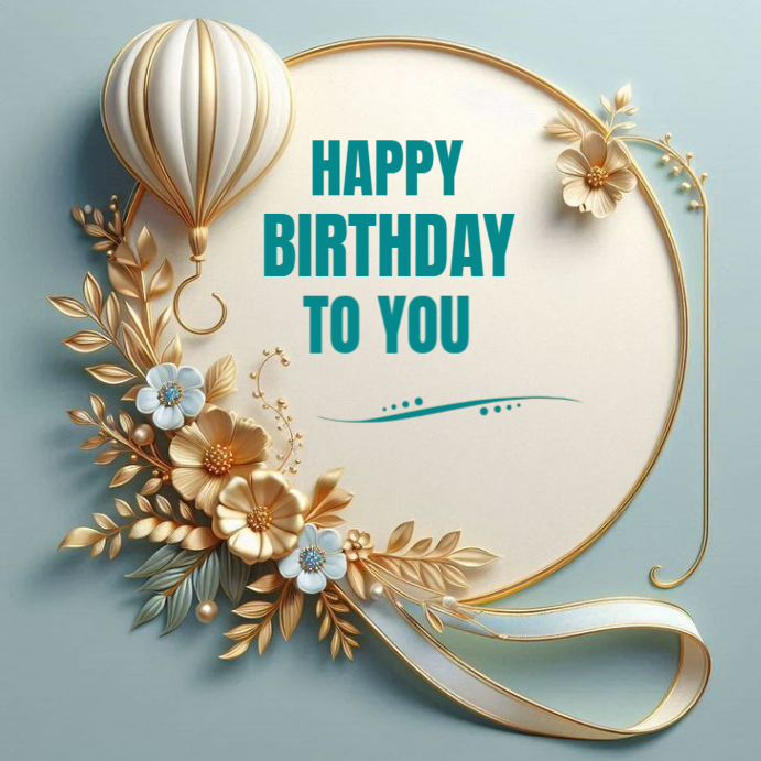 Plantilla de Grey joyful happy birthday instagram post | PosterMyWall