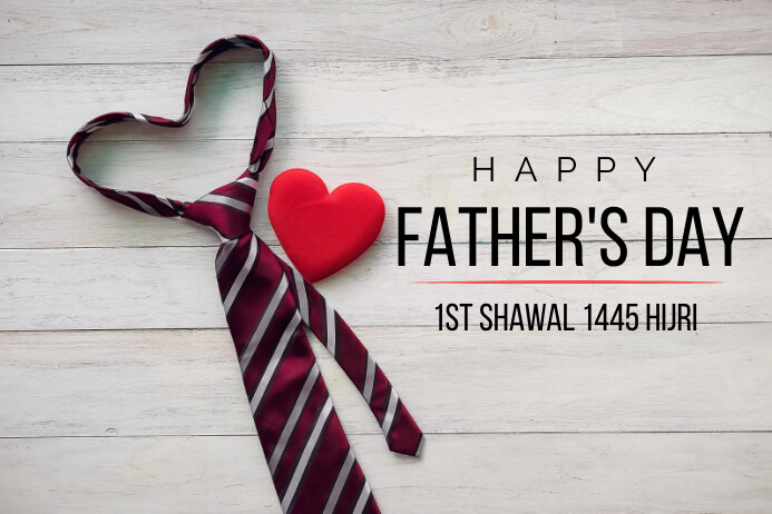 Grey Joyful Happy Father's Day Celebration Po Etykieta template