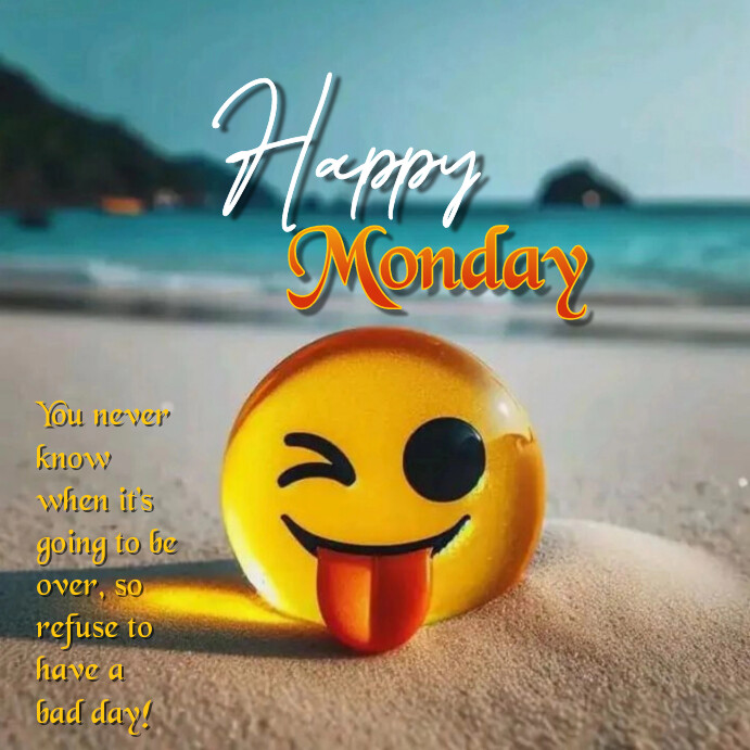 Modèle Grey Joyful Happy Monday Instagram Post | PosterMyWall