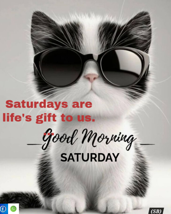 Copy of Grey Joyful Happy Saturday Instagram Portrait | PosterMyWall
