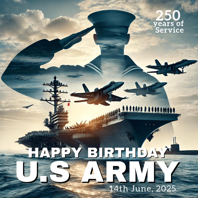 Grey Joyful U.s. Army Instagram Post Template | PosterMyWall