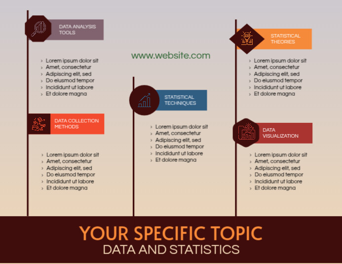 Infographic Flyer (US Letter) template