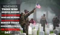 Grey List-based Memorial Day Tag แท็ก template