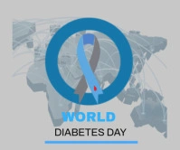 Grey Maximalist Blue Circle Support  Large Rectangle Большой прямоугольник template