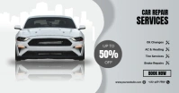 Grey Maximalist Car Repair Services Facebook Ad Facebook Ad template