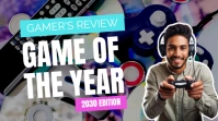 Grey Maximalist Gaming Review Twitter Post template