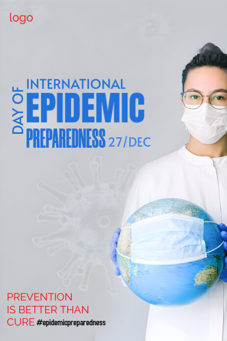 Copy of Grey Maximalist International Day Of Epidemic Preparedness ...
